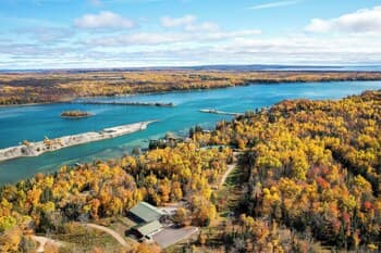 Barbeau Studio w/ St Marys River Views!
