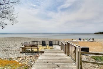 Breathtaking Sunsets: Lake Huron Beachfront Escape