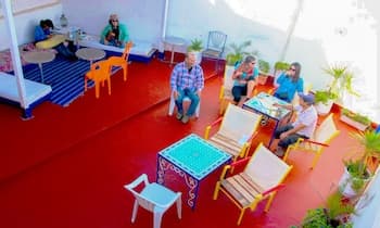 White and Blue - Hostel