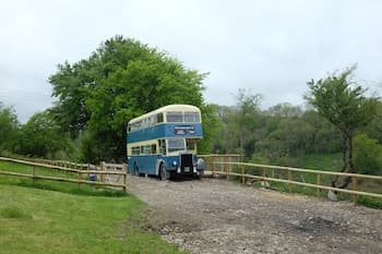 Ceridwen Glamping, Double decker Bus and Yurts