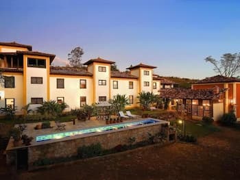 Pousada d'óleo de Guignard