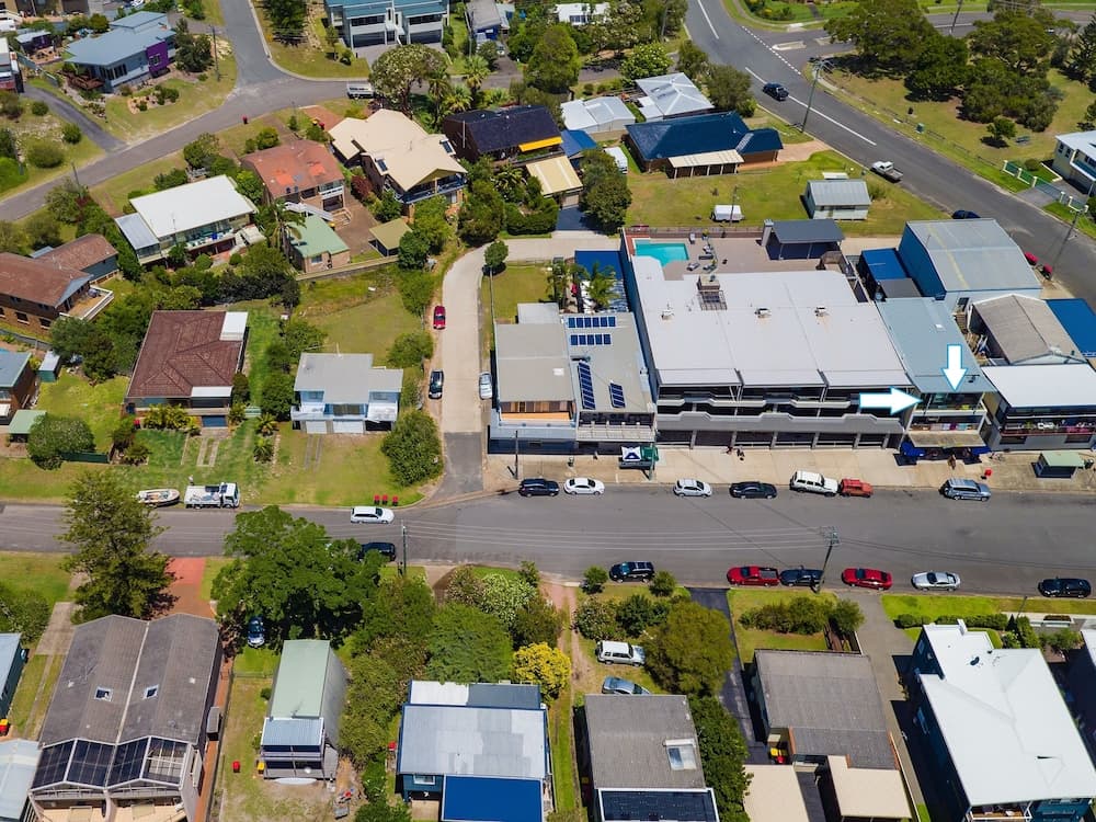 Blue View at Fingal Bay