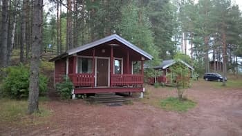 Vaalimaa Camping - On the beach