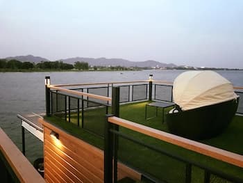 Blue Sky Raft at Kanchanaburi