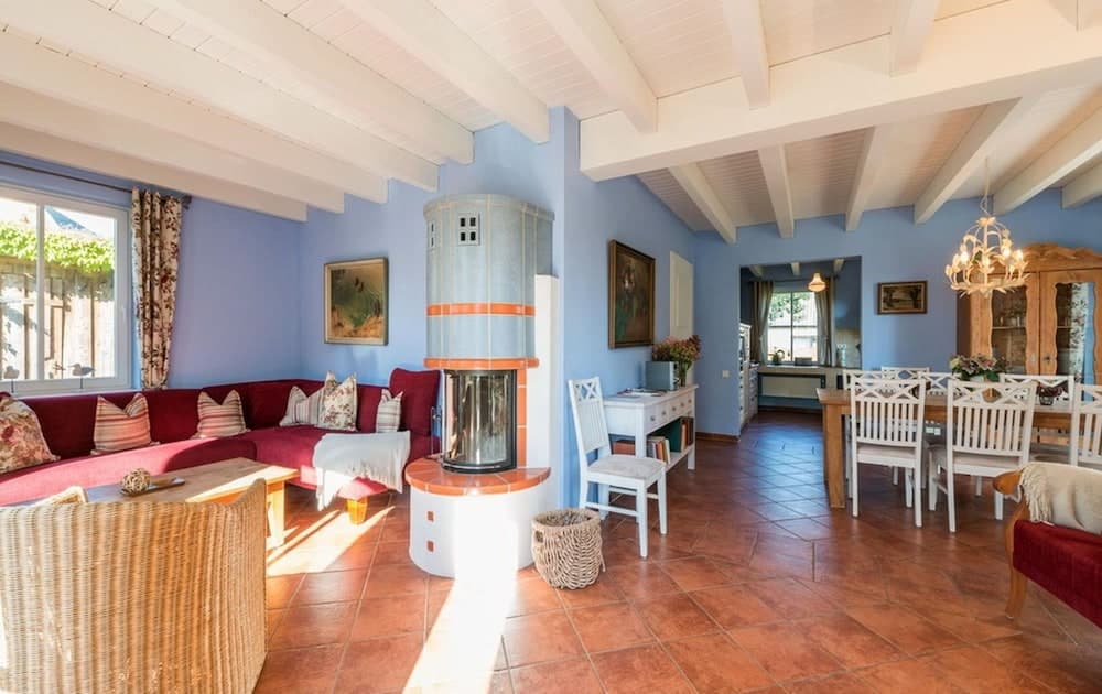 Reetdachhaus in Krienke