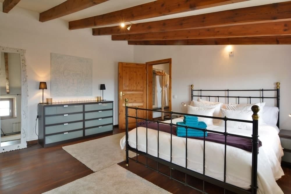 Mallorca traditional stone village house