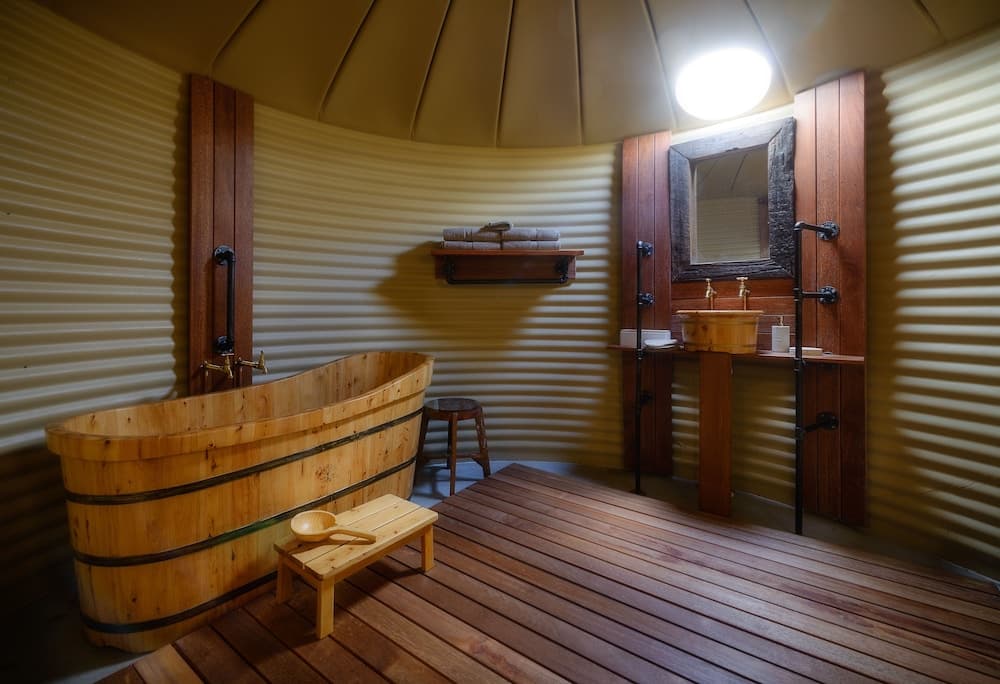 Glamping at Truffle Lodge