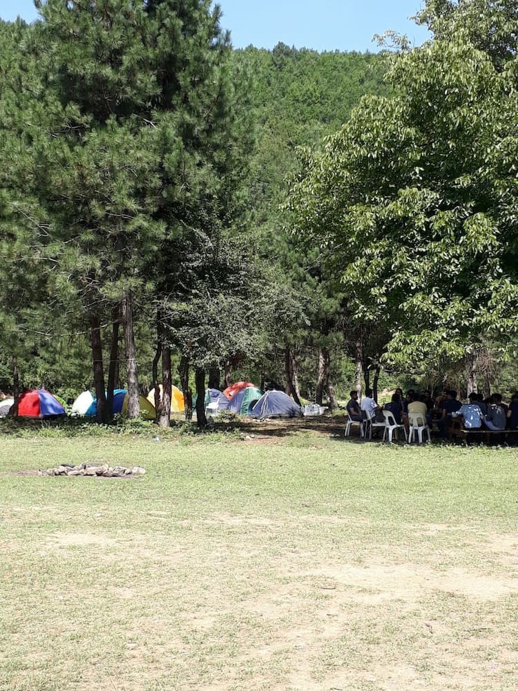 Kirkahvesi Garden - Campsite