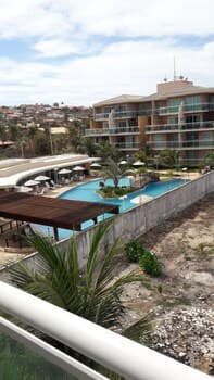 BEACH AQUIRAZ - COBERTURA LUXO