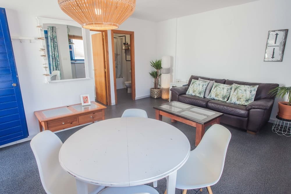 Beach House with Balcony and beach view