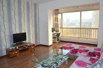 Lanzhou Longshang Mingzhu Apartment Three-bedroom suite