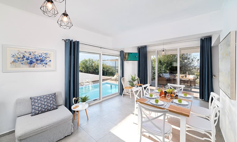 Cretan Sunset Villa Heated Pool