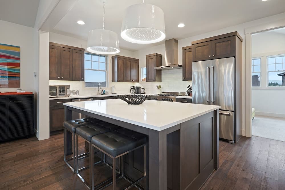 Pet-Friendly Cairn Home features Private Hot Tub and Fire Pit on the Back Patio by RedAwning