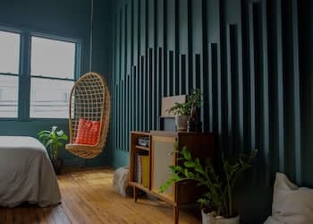 The High Tide Studio #7 Studio Bedroom Hotel Room by Redawning