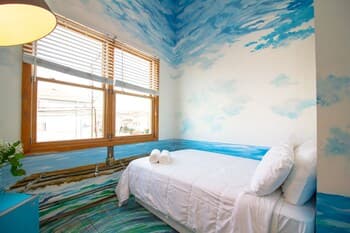 The High Tide Studio #6 Studio Bedroom Hotel Room by Redawning