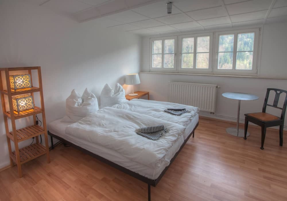 Die Burg Schöna - In a national park