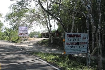 Campamento Yaaxche en Calakmul
