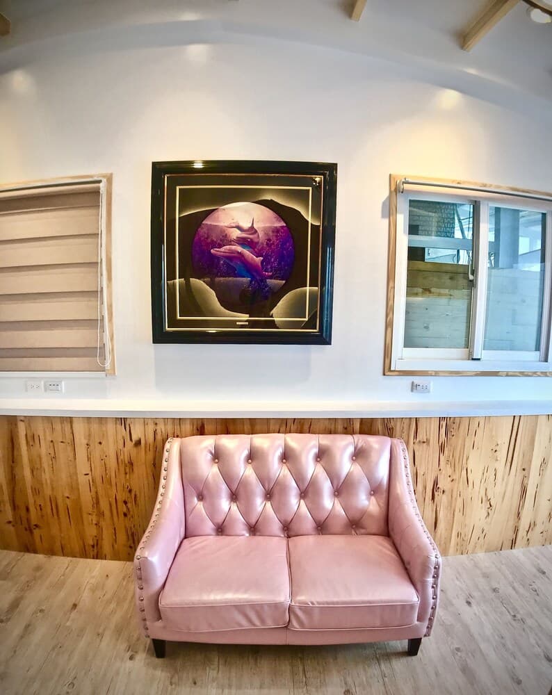 Nine rainbow and new moon B&B