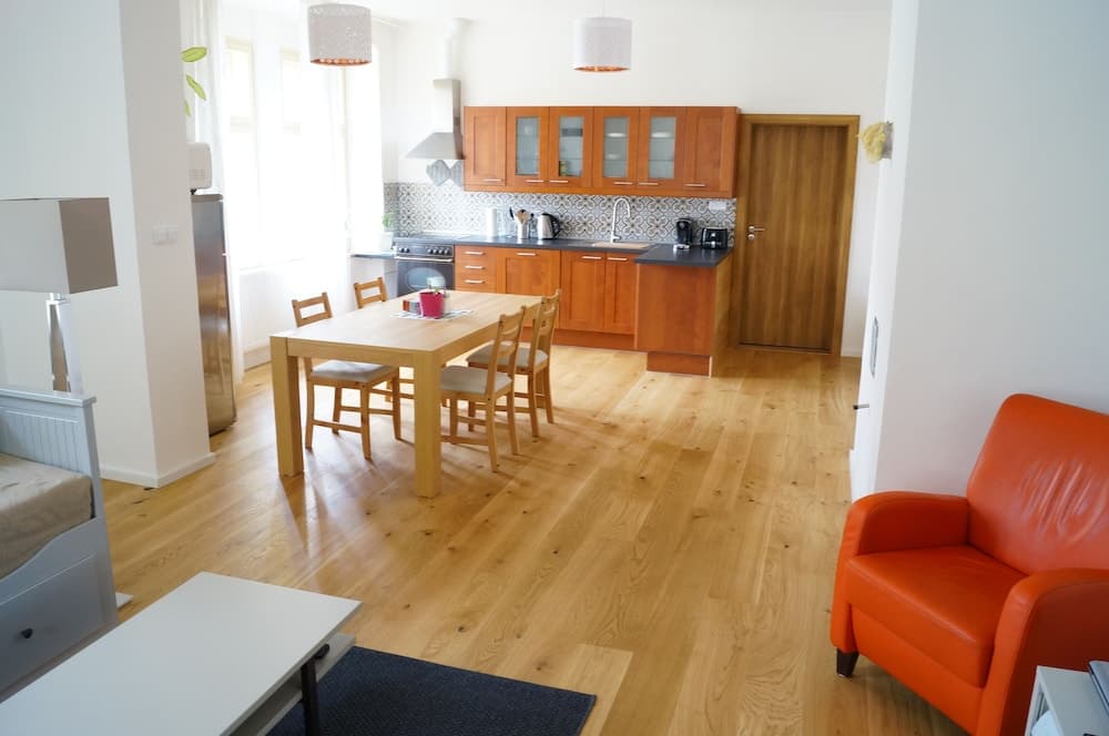 Apartmány u komína