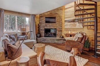 Forested Setting Breckenridge Riverhaus by Redawning