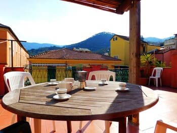 Terrazza in Palazzo Ligure