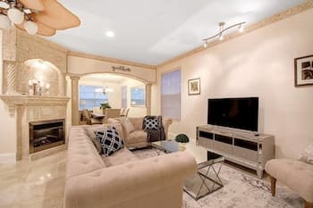 Walk to Beach Spacious Estate with Hot Tub & Game Room