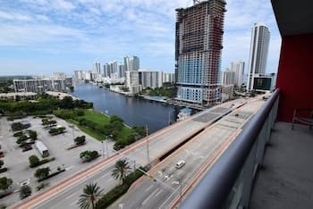 Ocean & Bay View Residence 1 Bed 1 Bath @ Beachwalk Hallandale Beach