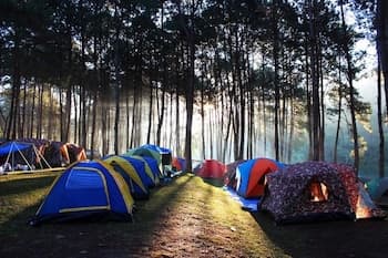 Camping on Olkhon