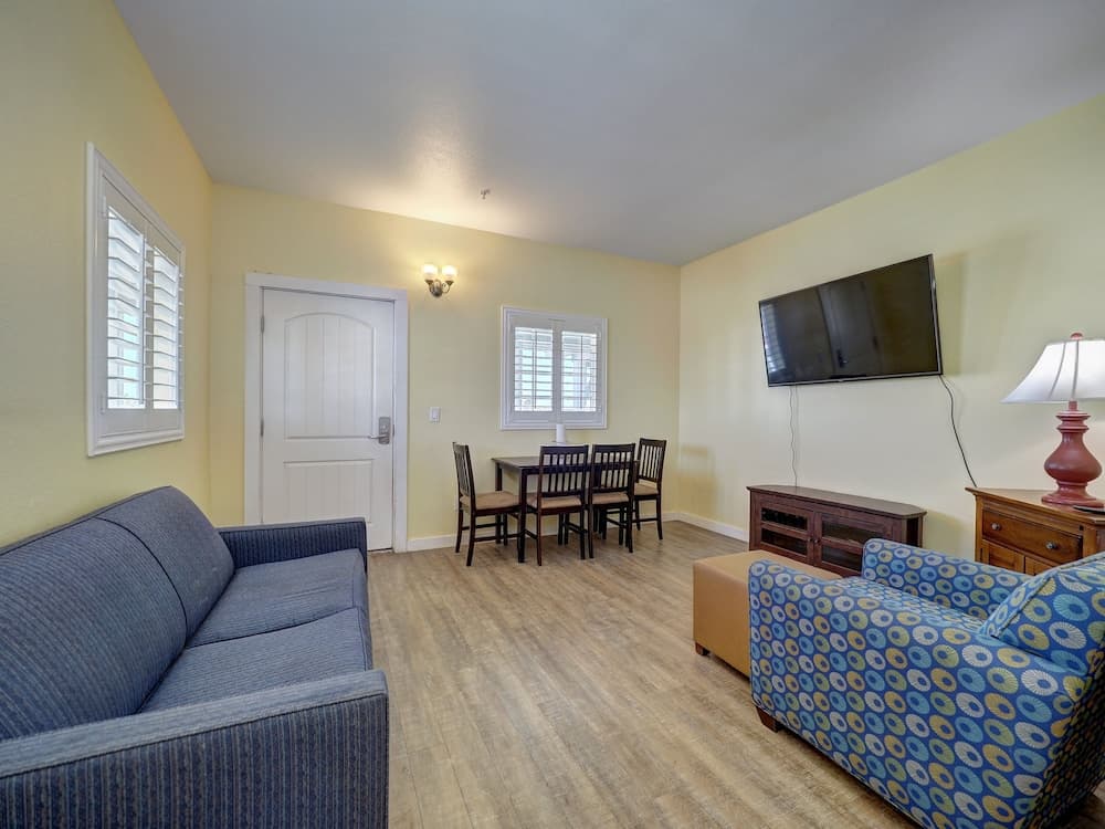 Seashell Village Resort near the beach with kitchens