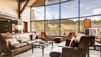 Crystal Peak Lodge 1 Bedroom Ski in, Ski out Slopeside Condo at the Base of Peak 7
