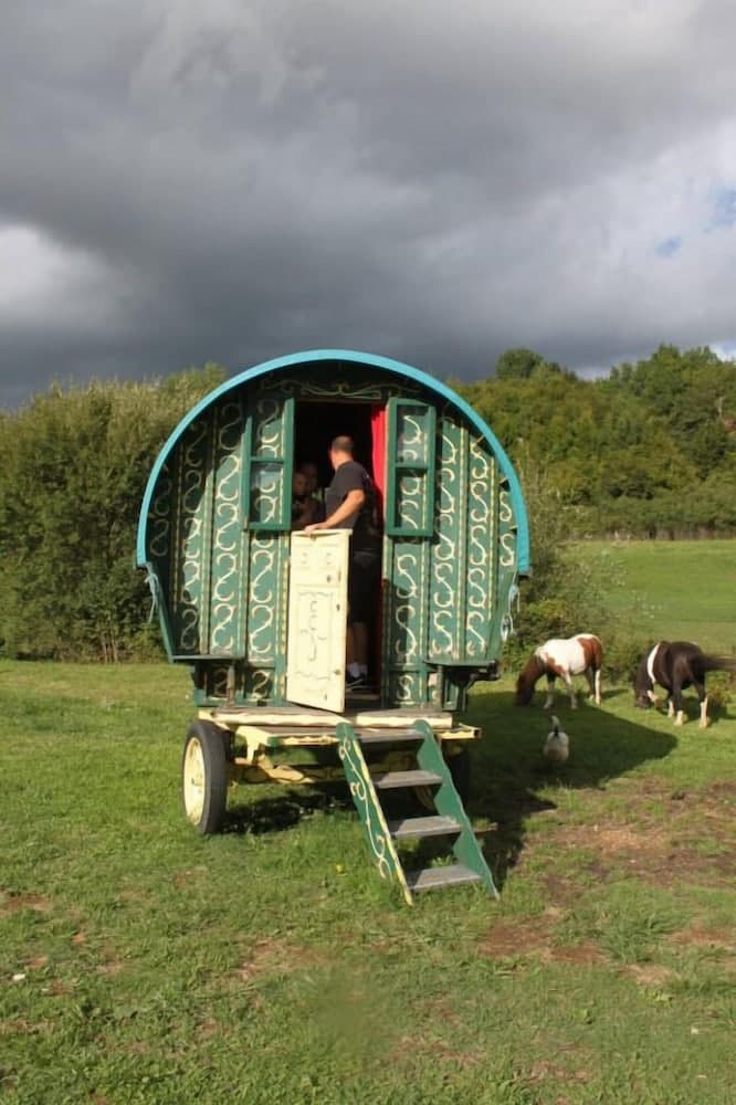 La maison du bonheur - les roulottes - Campsite