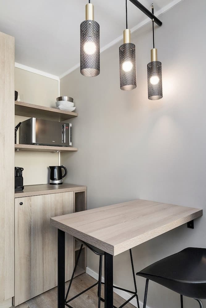 Newly redecorated studio Bikes