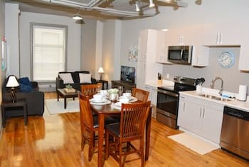 Classic Meets Modern Furnished Apartment