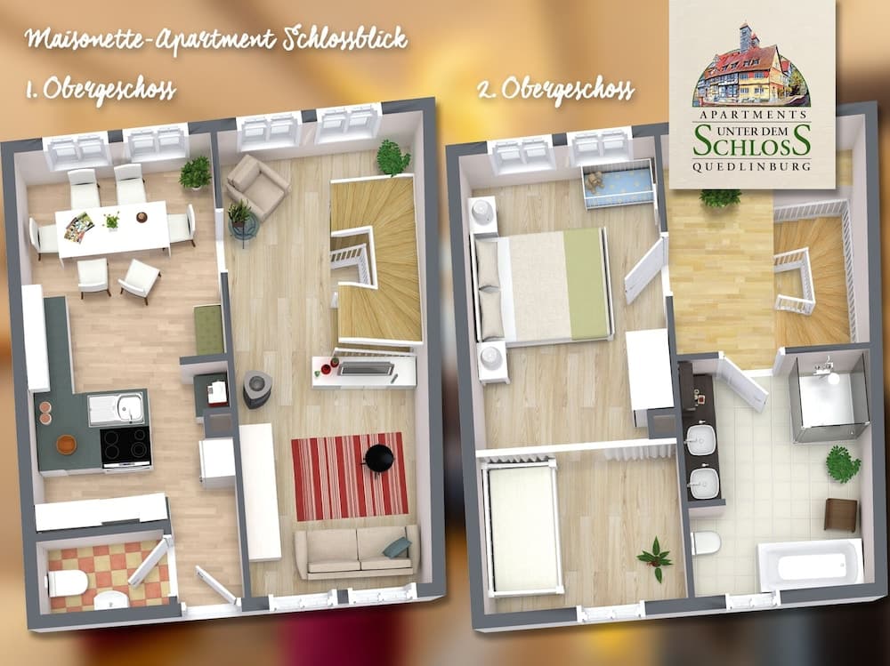 Apartment unter dem Schloss