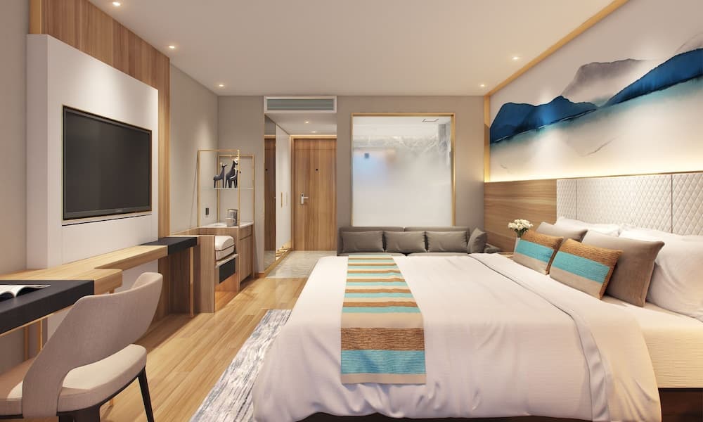 GreenTree Inn Ningbo Beilun District Meishan Beach Business Hotel