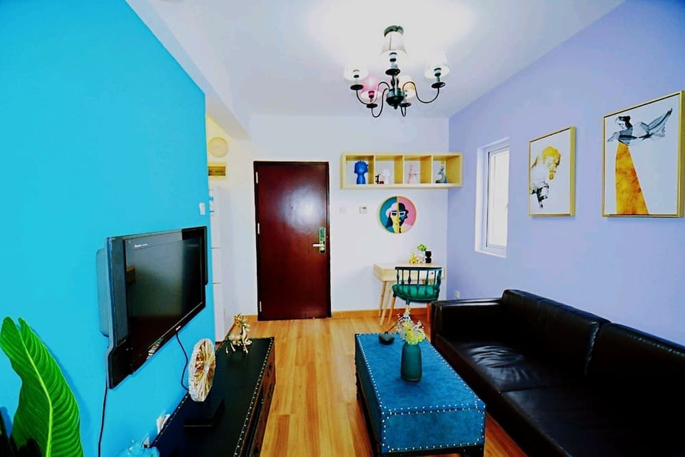 Avatar Blue Fantasy Large Queen Bed Center Futian