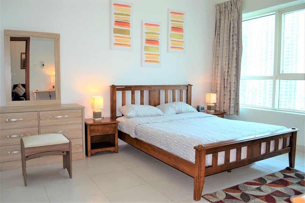 Fully Furnished 1BR with Balcony & Marina View - MRVW