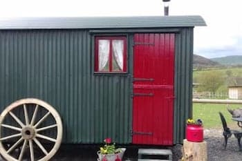 Ruby Shepherds hut Sleeps 4