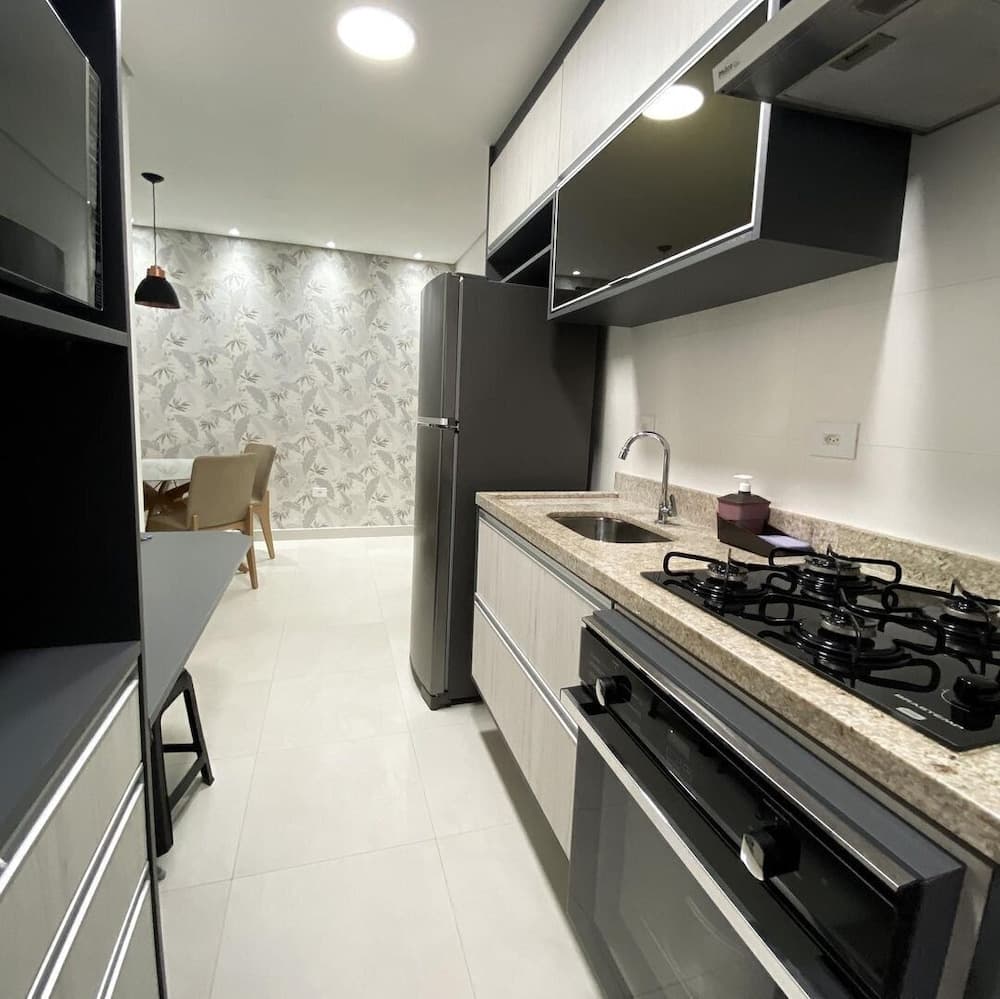 Flat Boqueirao Praia Grande