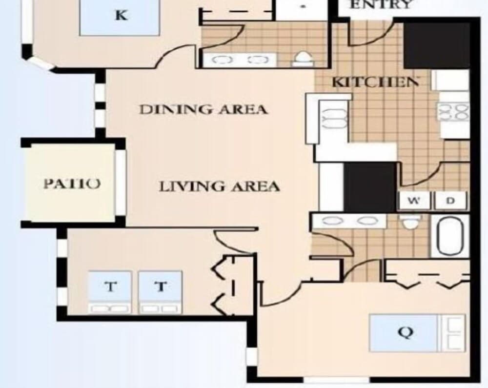 Stunning 3 bed Condo With Pictuersque Water View