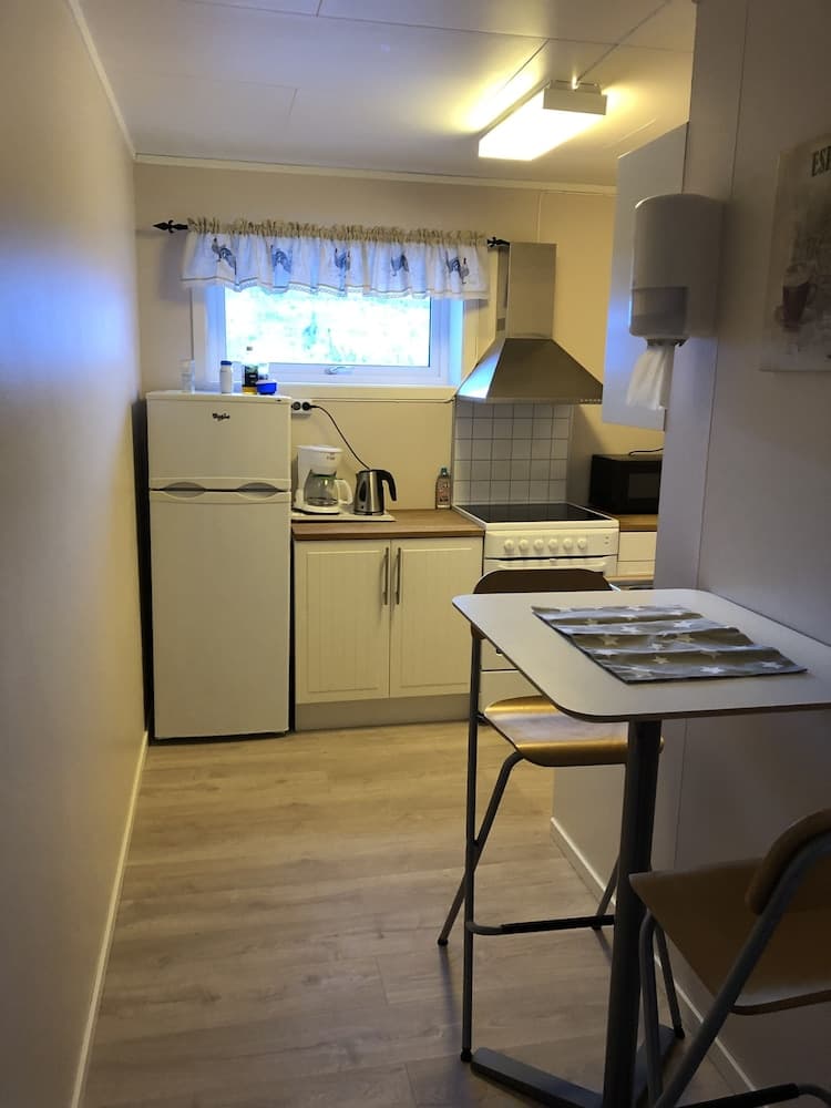 Midnattsol rom og hytter