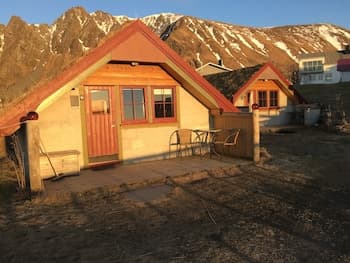 Midnattsol rom og hytter