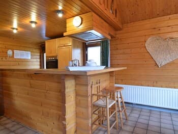 A Wooden Chalet Located in a Quiet and Green Environment, for 5 People