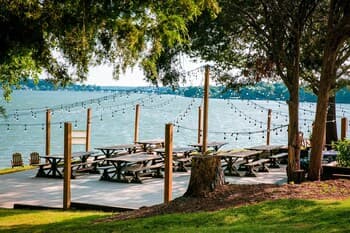 Waterfront Studio Cabin With Shared Porch #11 at Long Cove Resort by Redawning