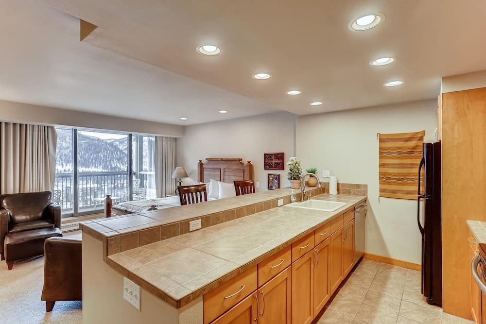 Renovated Studio- Kids Ski Free & On Shuttle Route! Studio Bedroom Condo by RedAwning