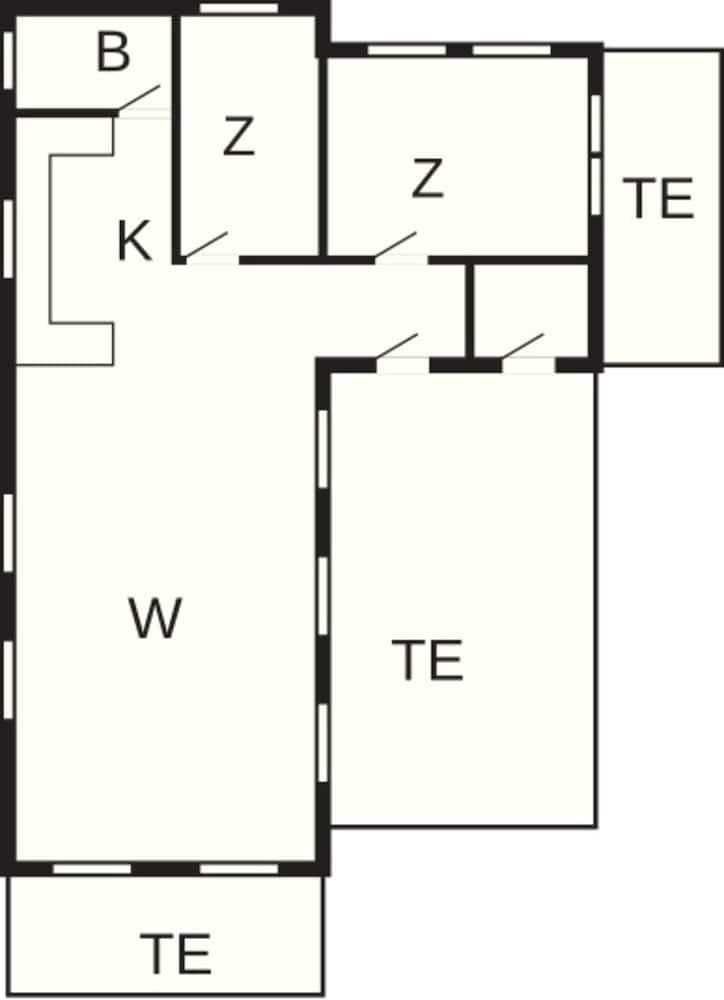 5 Person Holiday Home in Lokken-by Traum
