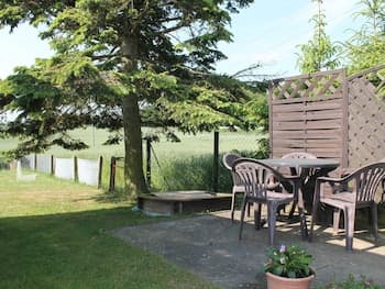 Modern Bungalow in Damshagen in Terrace, Garden and Barbecue