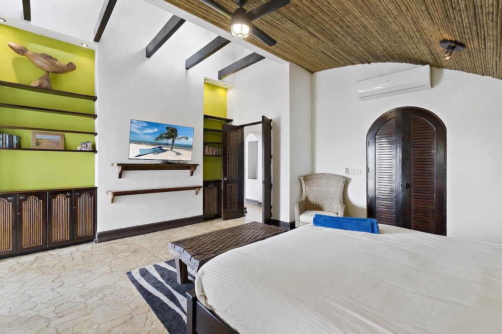 Dreamy Spanish-Style Villa with Sweeping Ocean Views, Elegant Nautical Design & Giant Infinity Pool