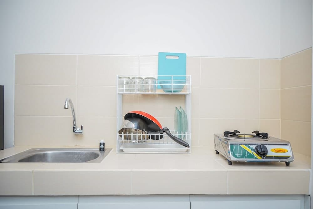 Simply Furnished and Cozy Living Studio @ Saveria Apartment