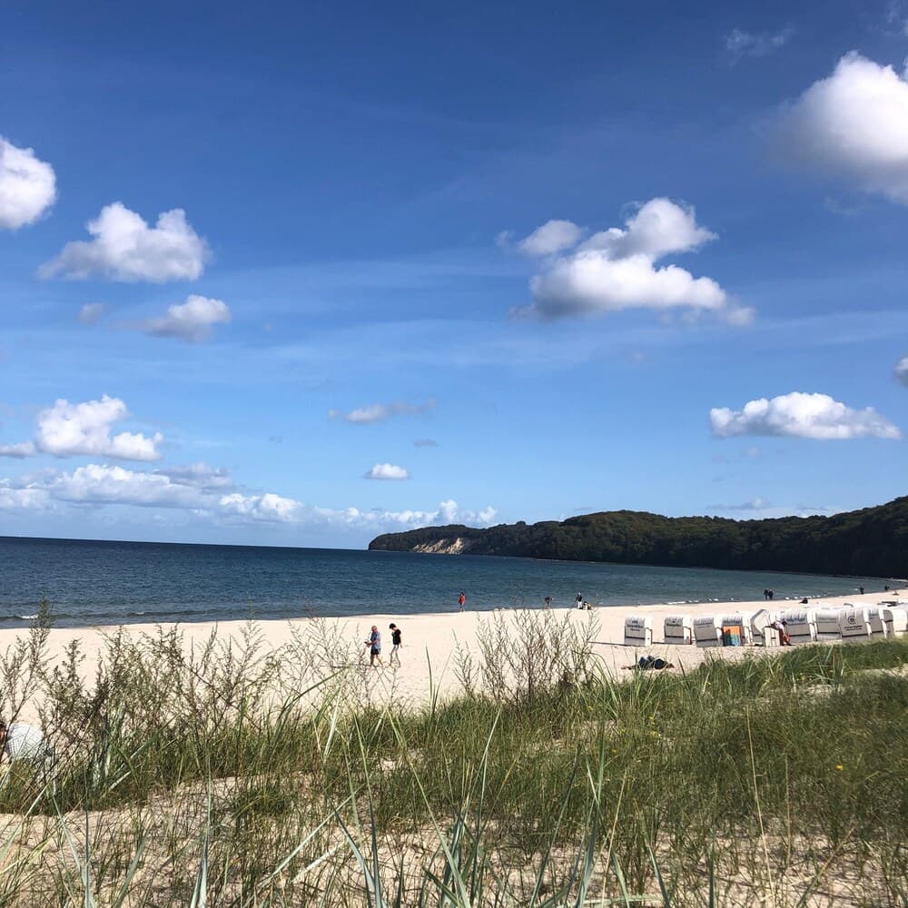 Moderne Ferienwohnung für 4 Personen mit Balkon